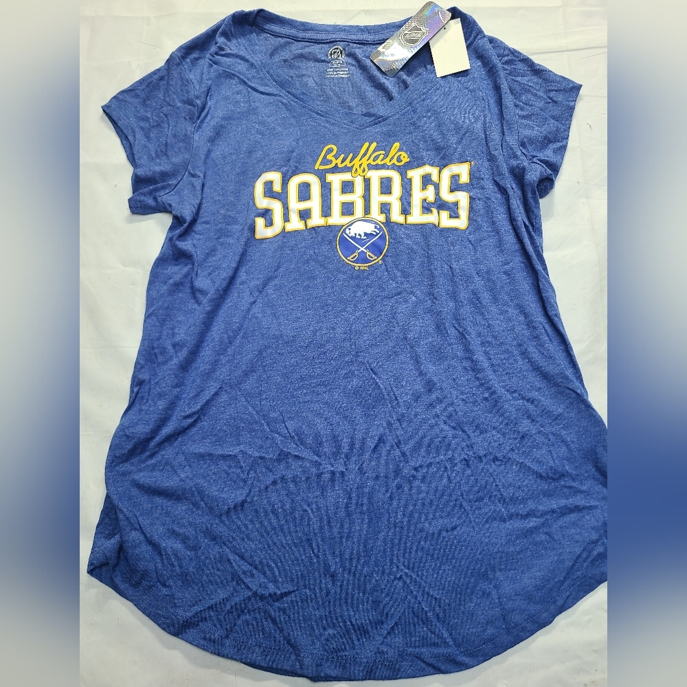 Women's Buffalo SabersShirt Blue Size Medium